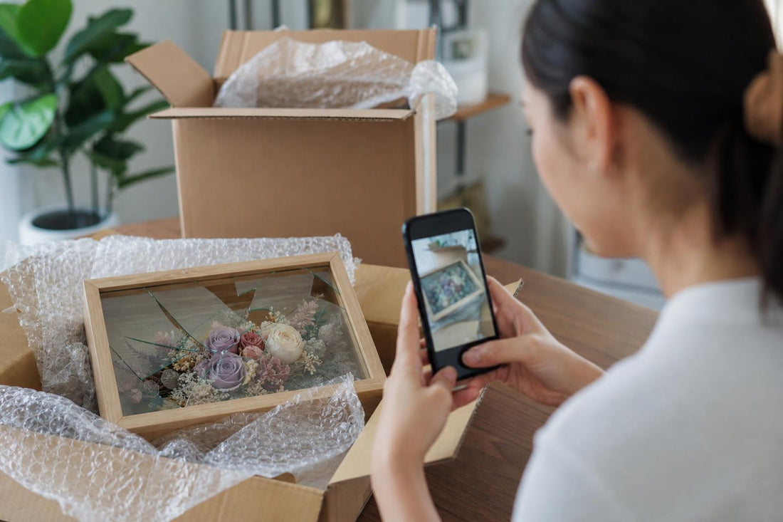 How to Claim Damage for a Broken Preserved Flower Frame 2026