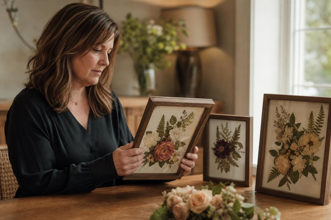 How to Choose Preserved Floral Frame for a Memorial Tribute