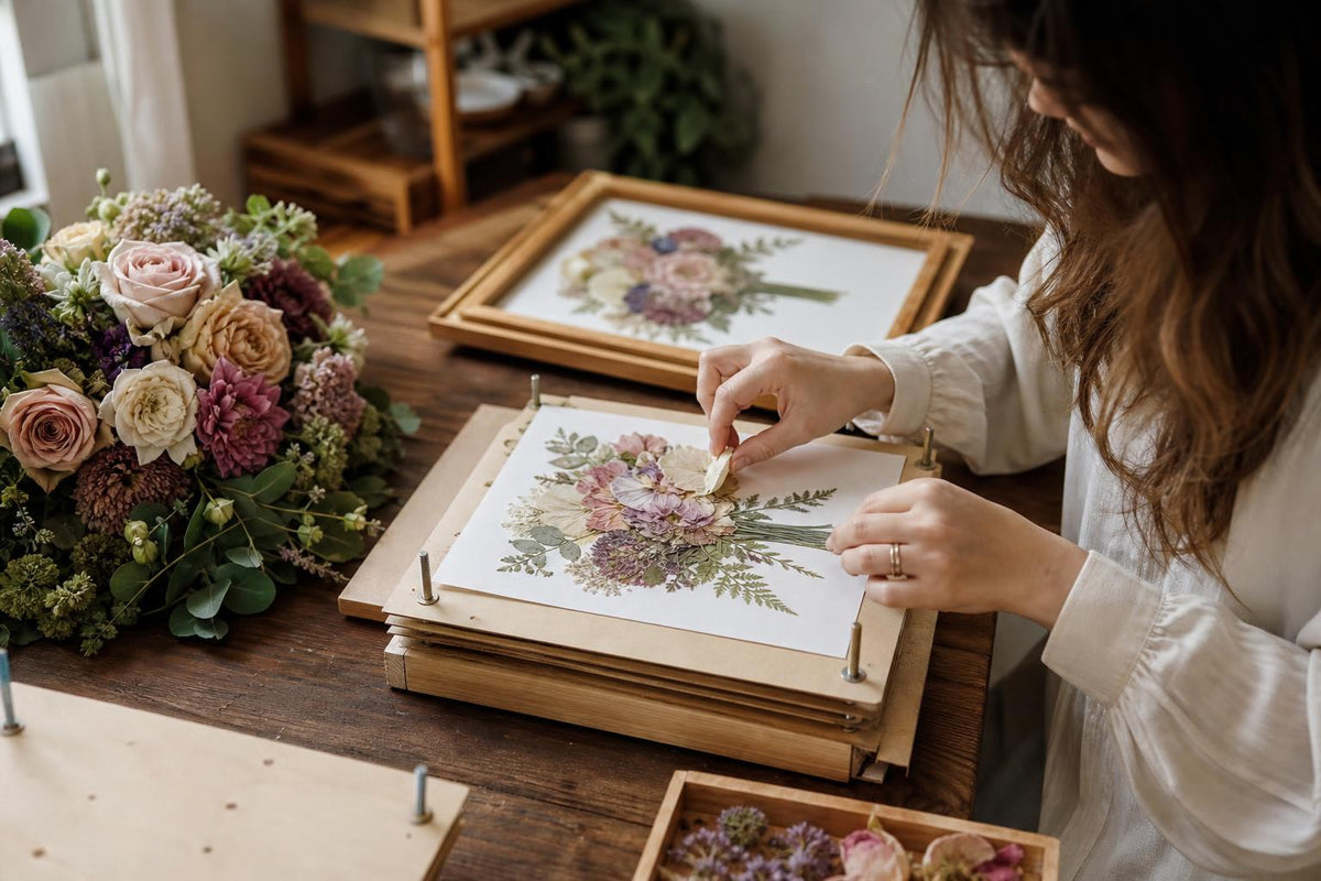 Pressing Wedding Bouquets: 2026 A–Z Glossary & Guide