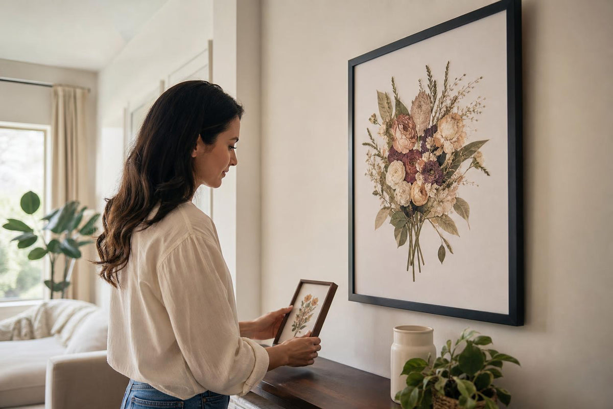 How to Choose Between Large-Format & Small Preserved Frames