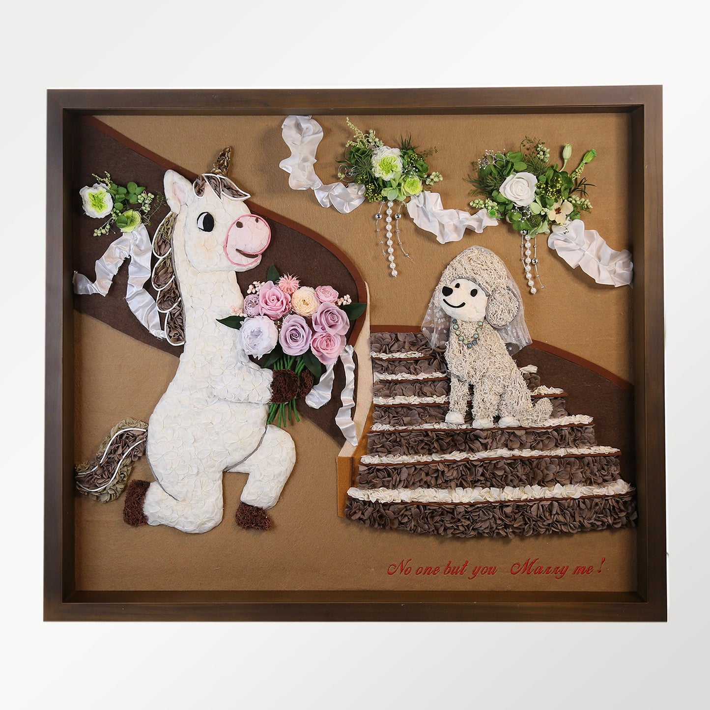 Floral Proposal Frame – Marry Me Edition