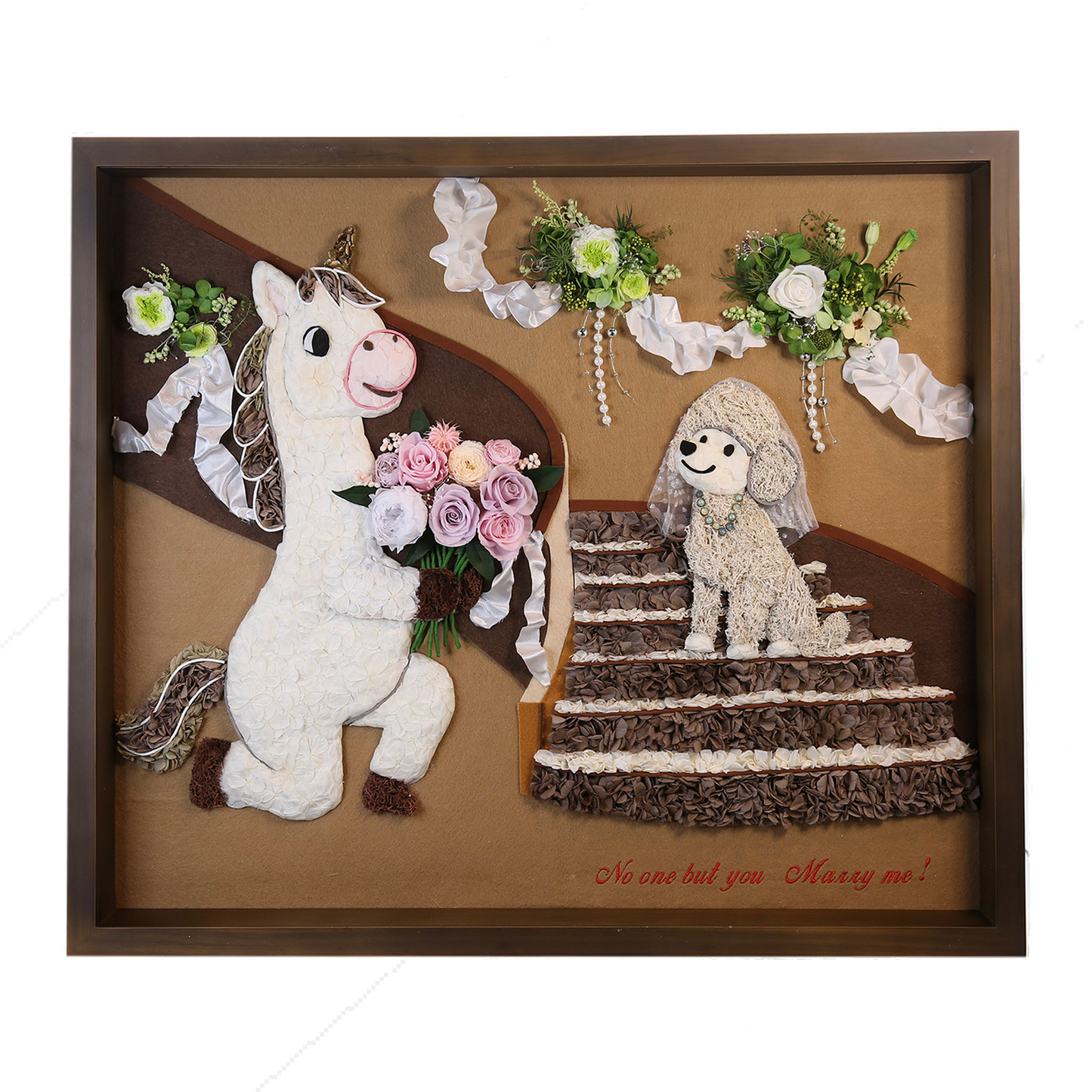 Floral Proposal Frame – Marry Me Edition