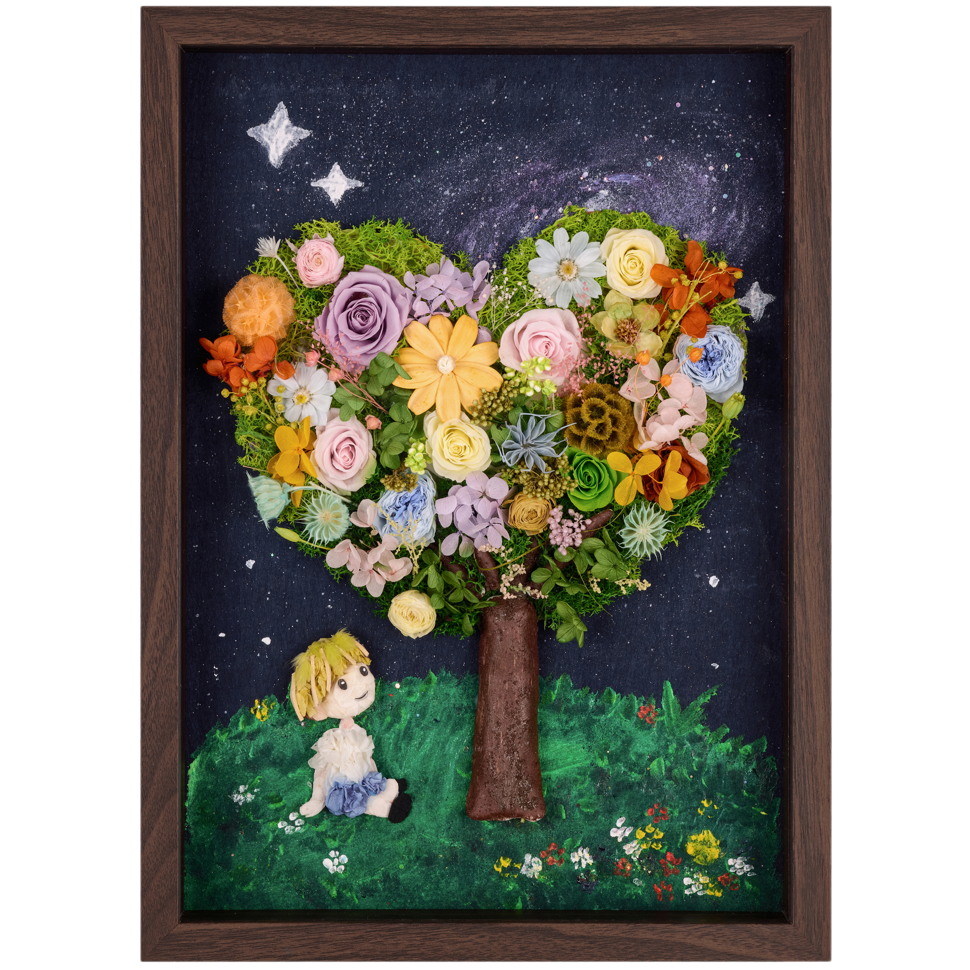 Little Girl Under The Tree