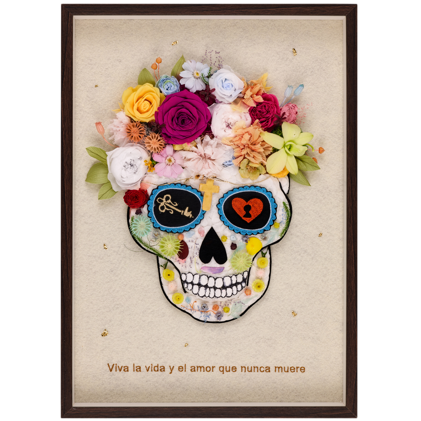 Eternal Bloom – Día de Los Muertos Floral Art